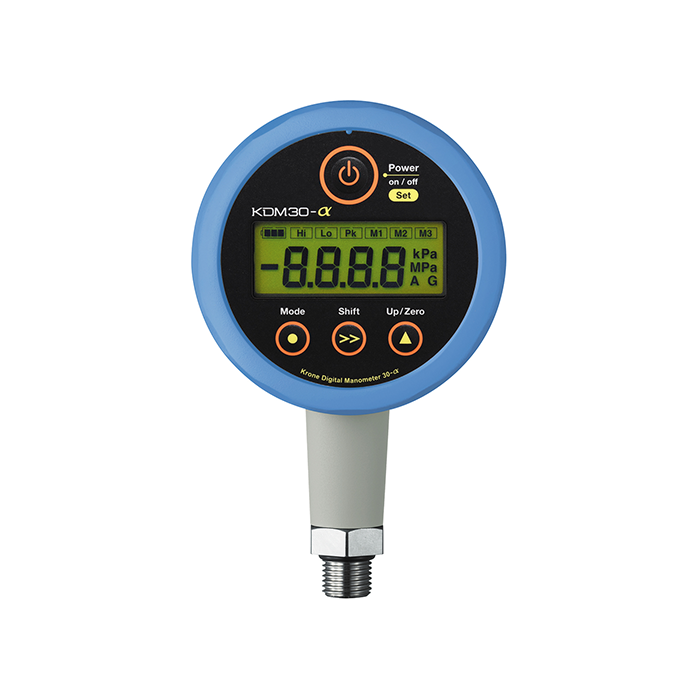 高精度デジタル圧力計 KDM30-α